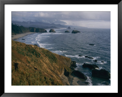 Pacific Surf Upon The Sand At Cannon Beach by Sam Abell Pricing Limited Edition Print image