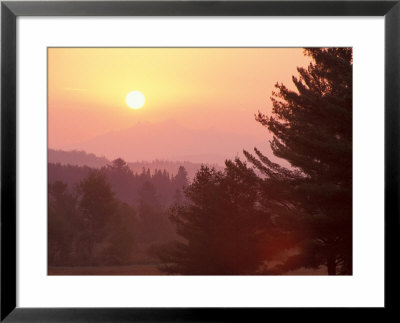 Sunrise In The Nulhegan River Valley, Northern Forest, Island Pond, Vermont, Usa by Jerry & Marcy Monkman Pricing Limited Edition Print image