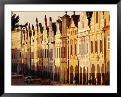 Houses On Namesti Zachariae Z Hradce (Old Town Square), Telc, Czech Republic by Witold Skrypczak Pricing Limited Edition Print image