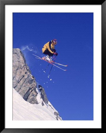 Skiing At Arapaho Basin, Co by Bob Winsett Pricing Limited Edition Print image