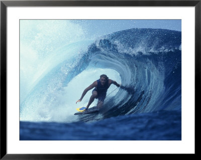 Surfer In Ripcurl, Hi by Brian Bielmann Pricing Limited Edition Print image