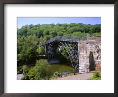 The Iron Bridge Over The River Severn, Ironbridge, Shropshire, England, Uk by Roy Rainford Pricing Limited Edition Print image