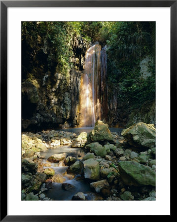 Diamond Falls, St. Lucia, Windward Islands, Caribbean, West Indies, Central America by Lee Frost Pricing Limited Edition Print image