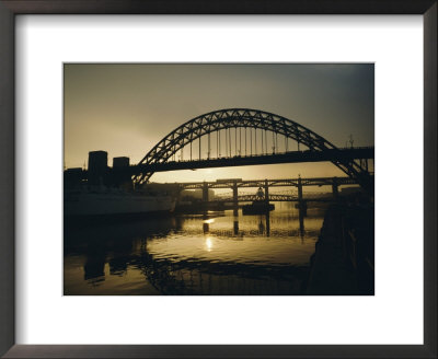Tyne Bridge, Newcastle-Upon-Tyne, Tyneside, England, Uk, Europe by Geoff Renner Pricing Limited Edition Print image