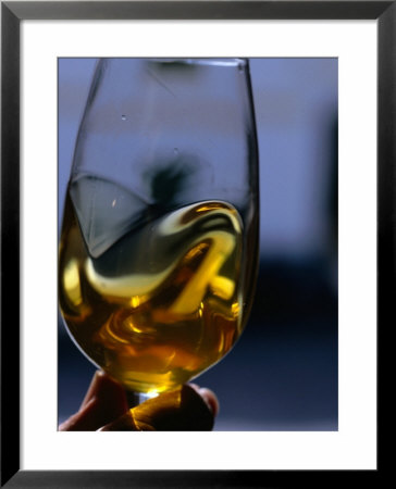 Extra Virgin Olive Oil In A Wine Glass, Spain by Oliver Strewe Pricing Limited Edition Print image