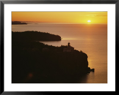 Split Rock Lighthouse Overlooks Lake Superior In Minnesota by Annie Griffiths Belt Pricing Limited Edition Print image