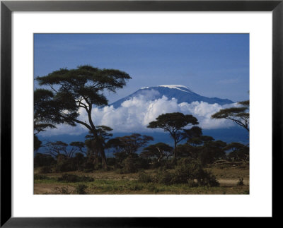 Kenya, Mount Kilimanjaro by Michele Burgess Pricing Limited Edition Print image