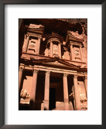 El Khasneh (The Treasury) Is Petra's Most Famous And Impressive Monument, Petra, Jordan by Patrick Syder Pricing Limited Edition Print image