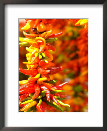 Chili Peppers, Seattle Public Market, Washington, Usa by Michele Westmorland Pricing Limited Edition Print image