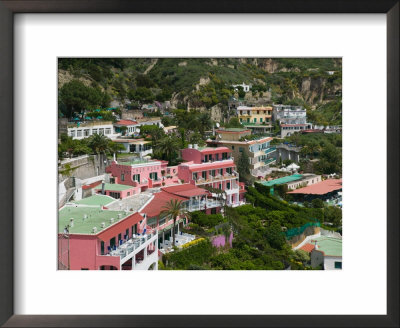 Hotels Above Spiaggia Dei Maronti, Sant'angelo, Ischia, Bay Of Naples, Campania, Italy by Walter Bibikow Pricing Limited Edition Print image