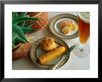 Beer And Snack At Phoenician Resort, Scottsdale, Arizona, Usa by John Hay Pricing Limited Edition Print image