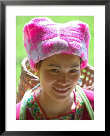 Portrait Of A Zhuang Girl, China by Keren Su Pricing Limited Edition Print image