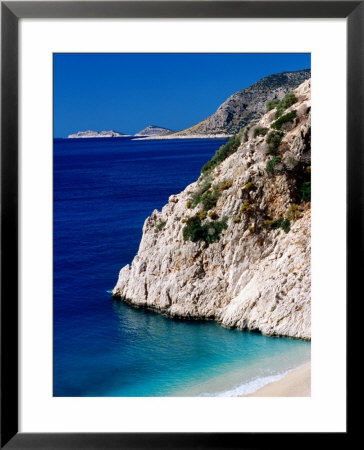 Kaputus Beach, Kas, Turkey by Dallas Stribley Pricing Limited Edition Print image