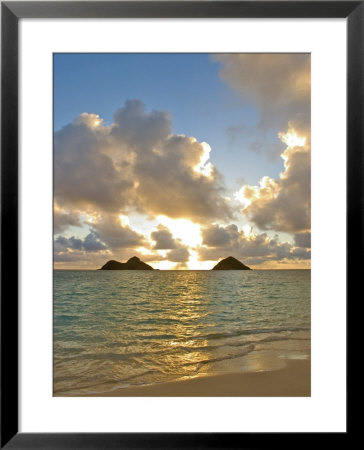 Sunrise Over The Mokulua Islands, Lani Kai, Hi by Tomas Del Amo Pricing Limited Edition Print image