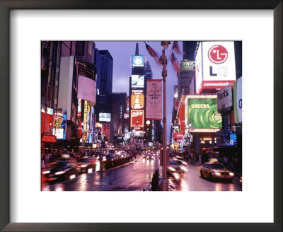 Times Square At Night, Nyc, Ny by Rudi Von Briel Pricing Limited Edition Print image