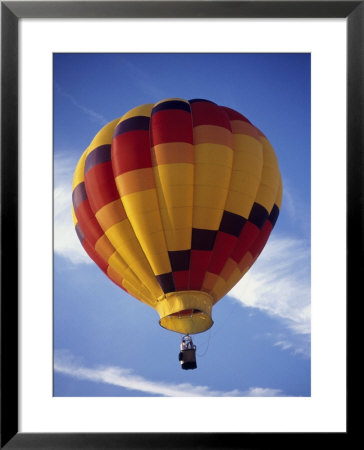 Hot Air Balloon In Flight by Peter Johansky Pricing Limited Edition Print image
