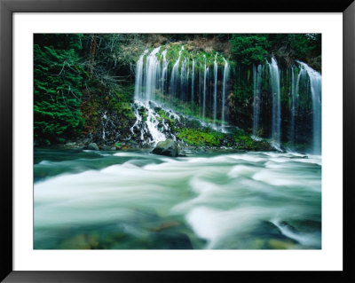 Mossbrae Falls, Dunsmuir, Usa by Mark Newman Pricing Limited Edition Print image