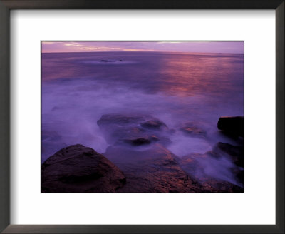 Sunlight And Surf On The Rocky Maine Coast, Usa by Jerry & Marcy Monkman Pricing Limited Edition Print image