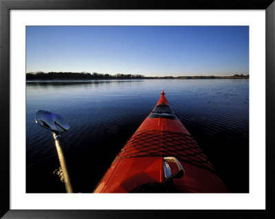 Kayaking In Little Harbor, Odiorne Point State Park, New Hampshire, Usa by Jerry & Marcy Monkman Pricing Limited Edition Print image