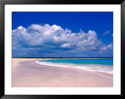 Pink Sand Beach, Harbour Island, Bahamas by Greg Johnston Pricing Limited Edition Print image