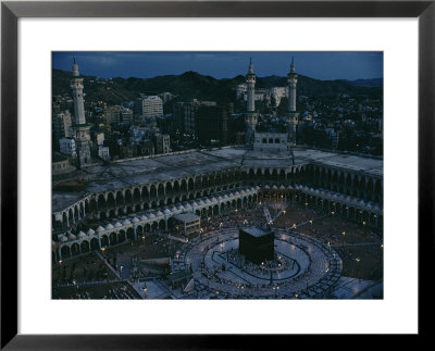 View Of The Kaaba, Islams Holiest Shrine by Thomas J. Abercrombie Pricing Limited Edition Print image