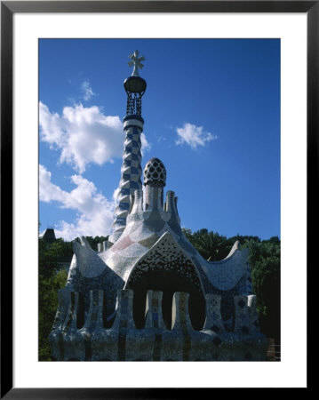 The Entrance To The Parc Guell In Barcelona, Spain by Taylor S. Kennedy Pricing Limited Edition Print image