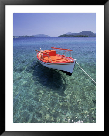 Nidri Bay, Peloponnesos, Greece by Walter Bibikow Pricing Limited Edition Print image