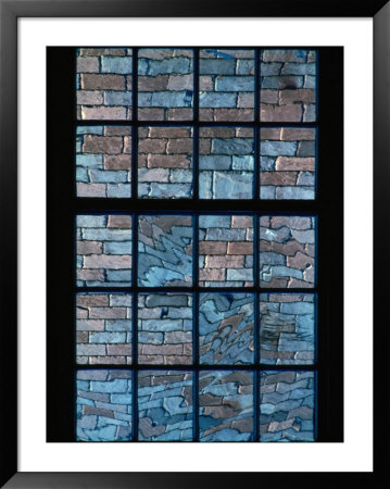 A Window Looks Out Upon A Colorful Brick Wall by Sam Abell Pricing Limited Edition Print image