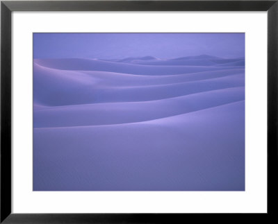 Shifting Dunes Of Gypsum Cover White Sands National Monument by William Allen Pricing Limited Edition Print image