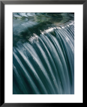 Rushing Water Cascades Over A Little Fall by Paul Chesley Pricing Limited Edition Print image