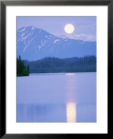 Full Moon Rising Over Silver Lake by Rich Reid Pricing Limited Edition Print image