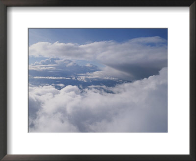 A Mixture Of Clouds Surround Mount Mc Kinley by Rich Reid Pricing Limited Edition Print image