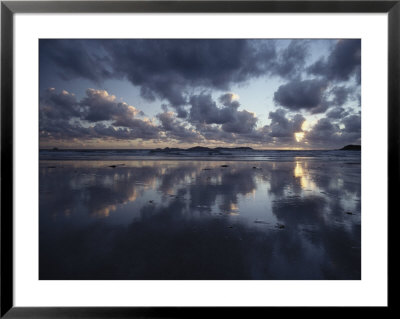 Storm Clouds Over Tidal Flat With Reflection by Jason Edwards Pricing Limited Edition Print image