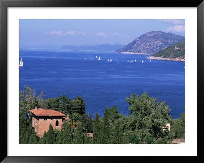 Coast Near Portoferraio, Island Of Elba, Province Of Livorno, Tuscany, Italy, Mediterranean by Bruno Morandi Pricing Limited Edition Print image