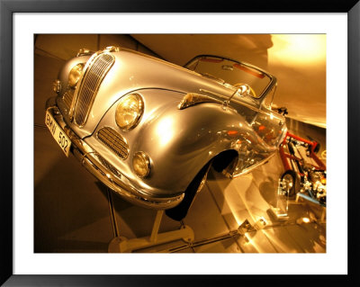 Interior Of Bmw Car Museum, Munich, Bayern, Germany by Walter Bibikow Pricing Limited Edition Print image