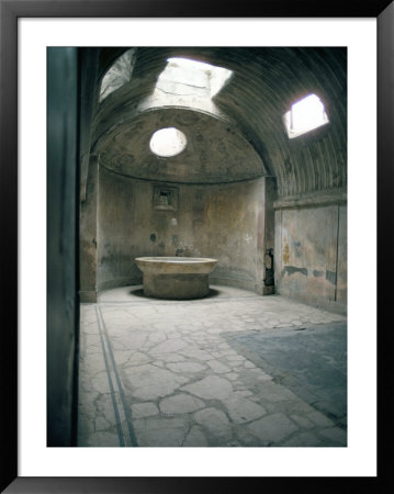 Baths, Pompeii, Campania, Italy by Christina Gascoigne Pricing Limited Edition Print image