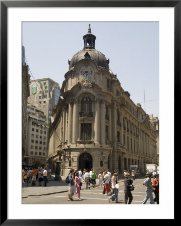Stock Exchange, Santiago, Chile, South America by Sergio Pitamitz Pricing Limited Edition Print image