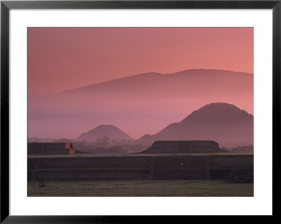 Early Morning View Of The Sun Pyramid From The Quetzalcoatl Temple by Kenneth Garrett Pricing Limited Edition Print image