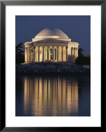 Jefferson Memorial, Night View by Richard Nowitz Pricing Limited Edition Print image
