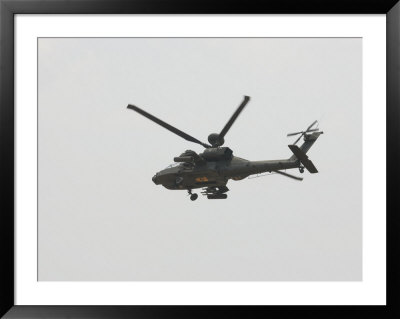 Apache Helicopters In Flight by Skip Brown Pricing Limited Edition Print image