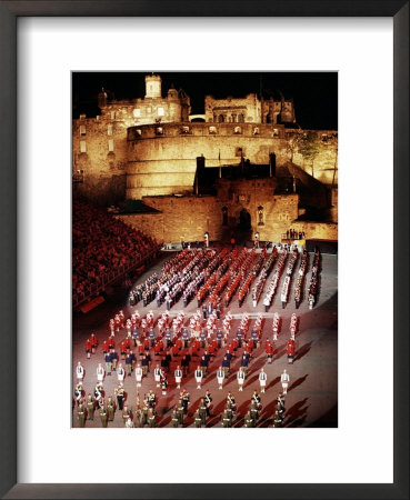 The Military Tattoo, Edinburgh, Lothian, Scotland, United Kingdom by Adam Woolfitt Pricing Limited Edition Print image