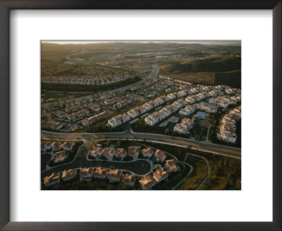 An Aerial View Of A Housing Development In Orange County, California by Joel Sartore Pricing Limited Edition Print image
