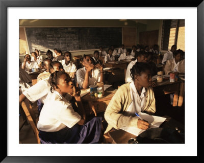 Presbyter, Second School, Ghana, West Africa, Africa by Liba Taylor Pricing Limited Edition Print image