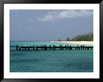 An Old Pier On Grand Turk Island by Wolcott Henry Pricing Limited Edition Print image