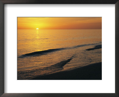 The Sun Sinks Into The Gulf Of Mexico by Klaus Nigge Pricing Limited Edition Print image