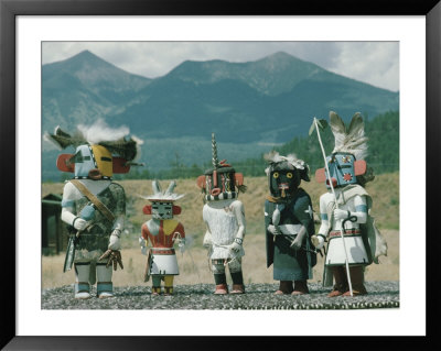 Kachina Dolls On Exhibit by Robert Sisson Pricing Limited Edition Print image