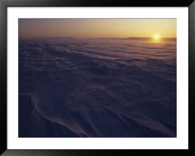 The Sun Sets Over An Arctic Landscape by Paul Nicklen Pricing Limited Edition Print image