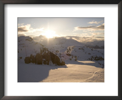 Sunrise On Whistler Mountain by Taylor S. Kennedy Pricing Limited Edition Print image
