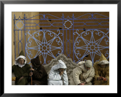 Old Men Talking, Morocco by Pietro Simonetti Pricing Limited Edition Print image