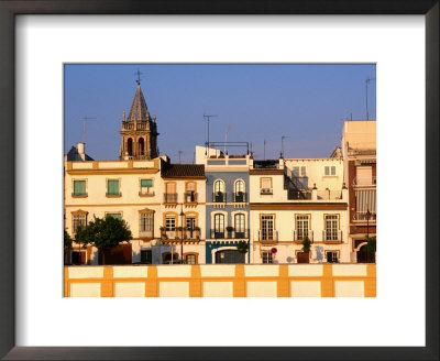 Building Facades Along Guadalquivir River, Sevilla, Andalucia, Spain by John Elk Iii Pricing Limited Edition Print image